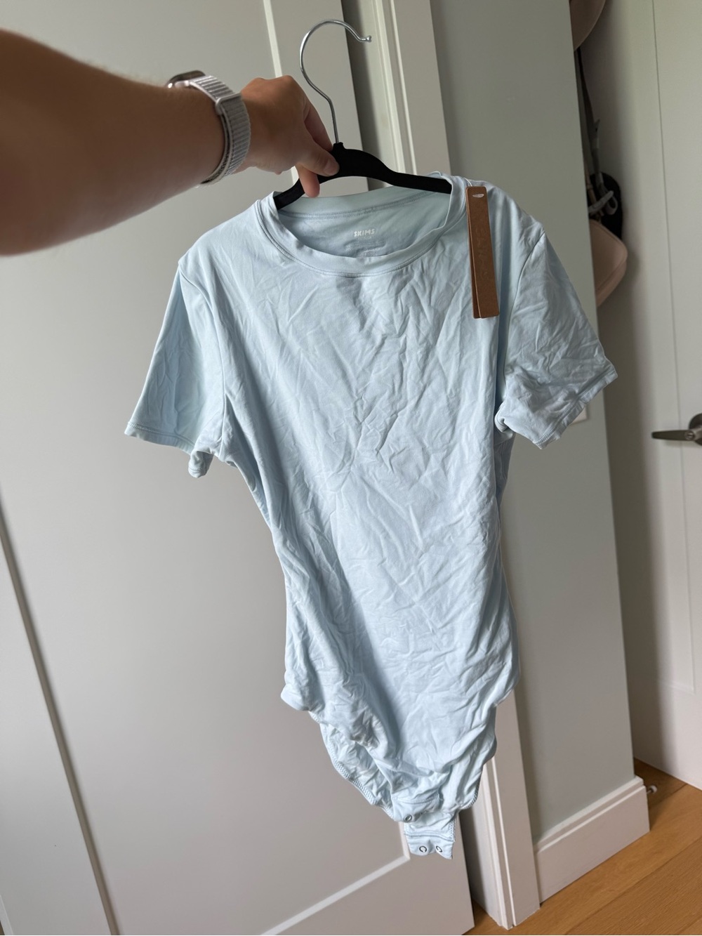 SKIMS Short-Sleeve Bodysuit